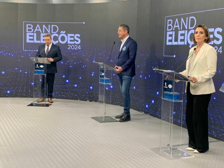 DEBATE NA BAND: Rogério Santos e Rosana Valle protagonizam noite de muitas propostas, mas não deixam farpas de lado