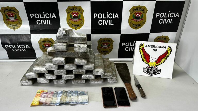 Operação Vila Grego prende dois investigados por tráfico de drogas em Santa Bárbara D’Oeste