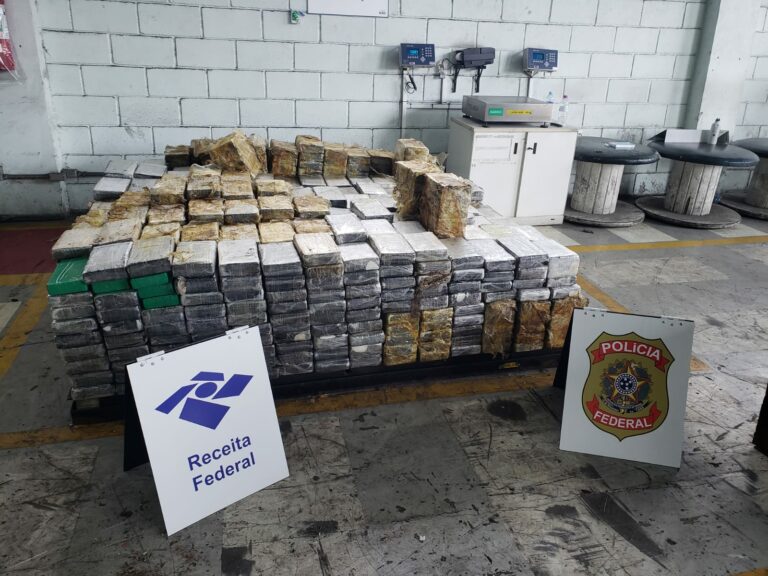 Maior apreensão de cocaína do ano é feita no Porto de Santos