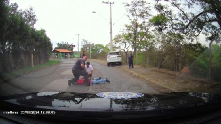Vídeo: Perseguição termina com um homem preso por furto de veículo em Indaiatuba