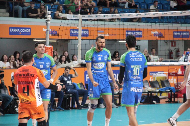 Viapol São José vence Minas em estreia na Superliga Masculina de Vôlei