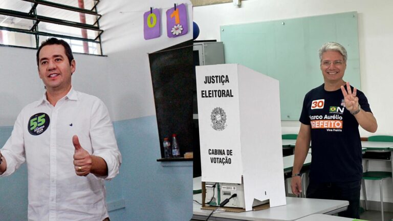 Silva, Marco Aurélio, Nogueira e Baleia: Políticos votam pelo 2° turno em Ribeirão Preto
