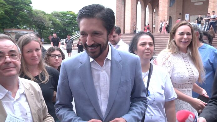 Ricardo Nunes (MDB), reeleito prefeito de São Paulo Prefeito reeleito de São Paulo visita a Basílica Nacional de Aparecida