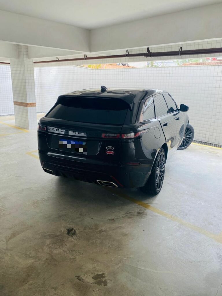 Carro de jogador do São Paulo F.C. é encontrado em garagem de prédio em Praia Grande