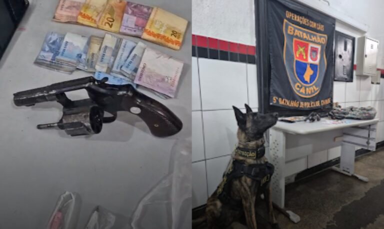 Polícia Militar realiza prisão de dois homens por tráfico de drogas em Guarujá