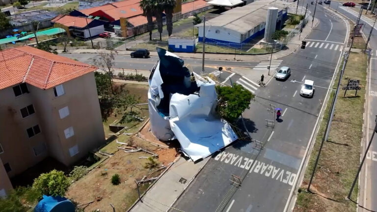 Caixa d’água explode e moradores de condomínio ficam sem água em Hortolândia; veja vídeo