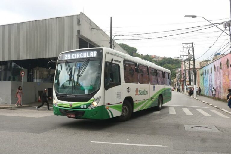 Tarifa do transporte coletivo municipal de Santos ficará congelada até 2028; Entenda