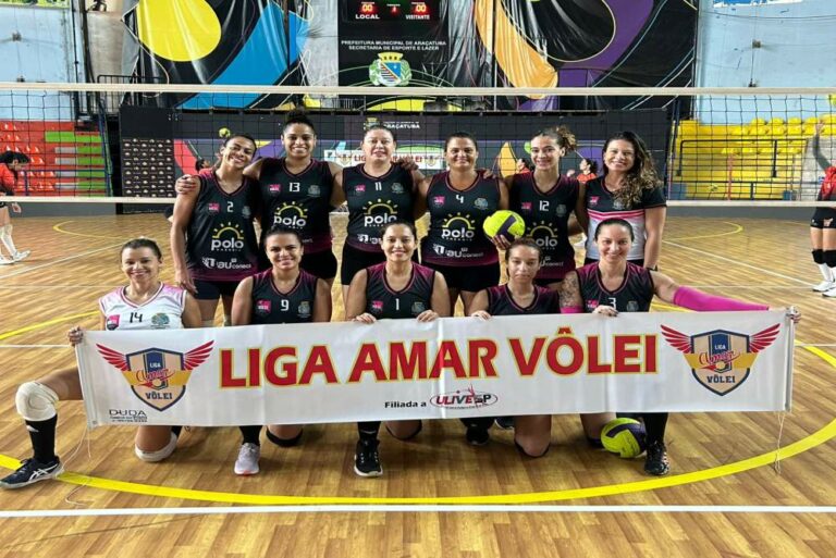 Vôlei feminino de Araçatuba conquista título da Liga Amar Vôlei de 2024