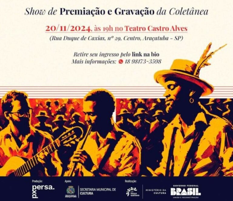 Festival ‘Samba dos Boêmios e Compositores’ divulga vencedores em Araçatuba