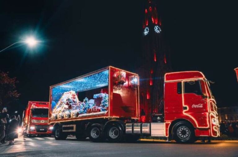 Caravana de Natal da Coca-Cola iluminará Araçatuba no dia 12 de dezembro