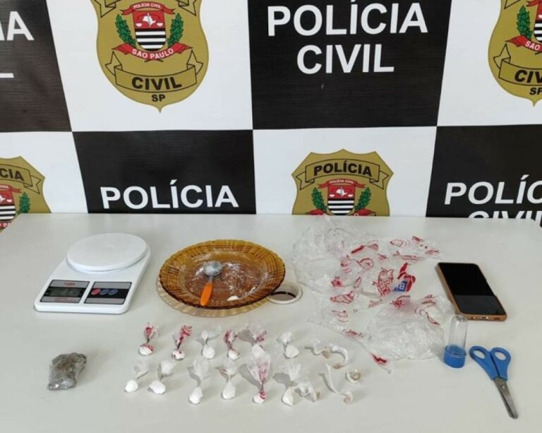 Casal é preso por tráfico de drogas em Penápolis