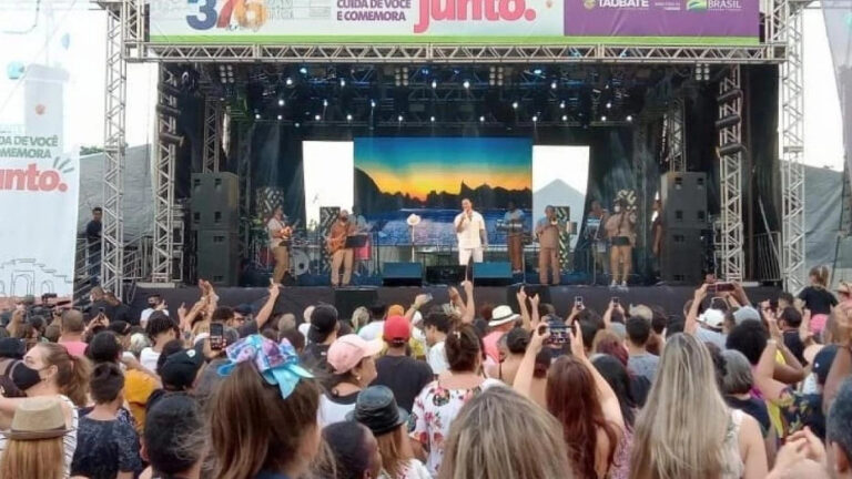 Taubaté divulga programação de aniversário de 379 anos com shows gratuitos