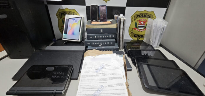 Falso funcionário de operadora é preso retirando tablet de loja em Americana