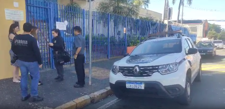 Escola em Campinas é invadida e suspeito é encontrado no telhado do colégio