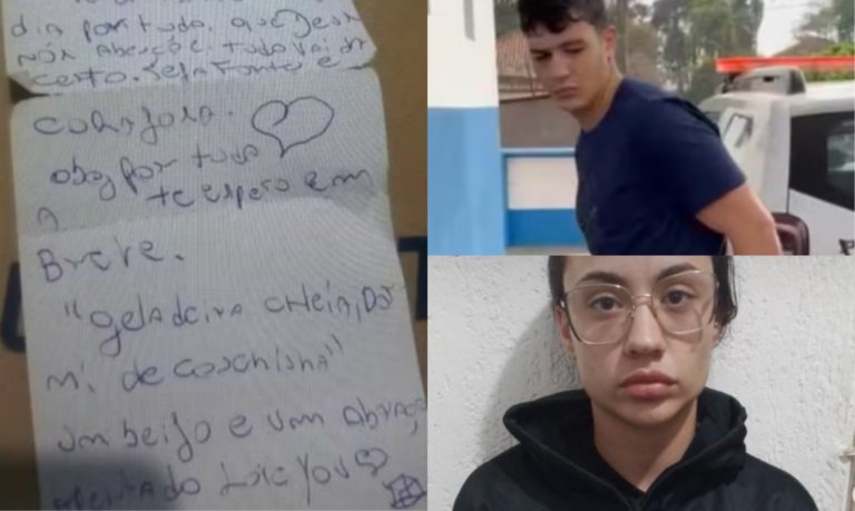 ‘Carta de amor’ de suposto assassino de Igor Peretto à viúva é descoberta pela Polícia Civil