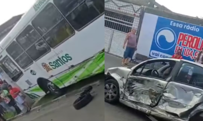 acidente coletivo santos