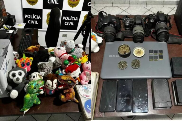 Homem é preso em flagrante por produzir, vender e armazenar materiais sexuais infantis no litoral