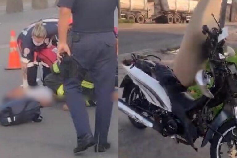 Homens morrem após colidir contra traseira de caminhão no litoral