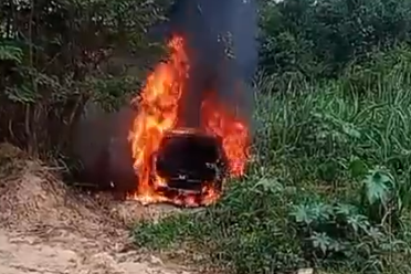 Corpo de ex-policial é encontrado carbonizado com sinais de execução