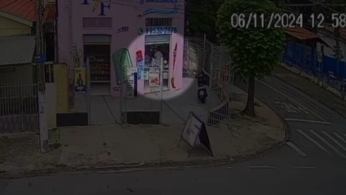 Bandido tenta assaltar papelaria em Campinas