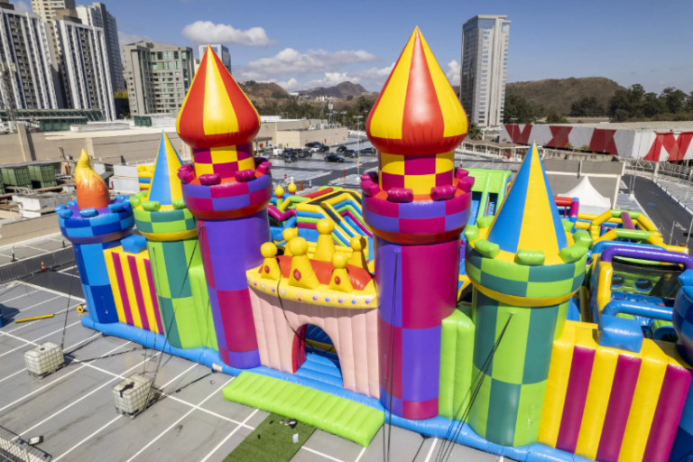 Castelo inflável é roubado em Mogi Guaçu durante transporte