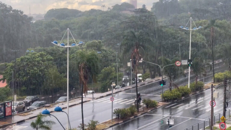 Região de Campinas tem queda de temperatura e chuva para os próximos dias