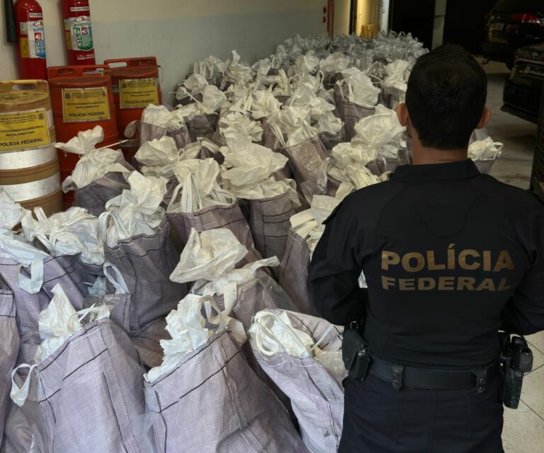 Polícia Federal incinera mais de 3 toneladas de drogas apreendidas no Porto de Santos