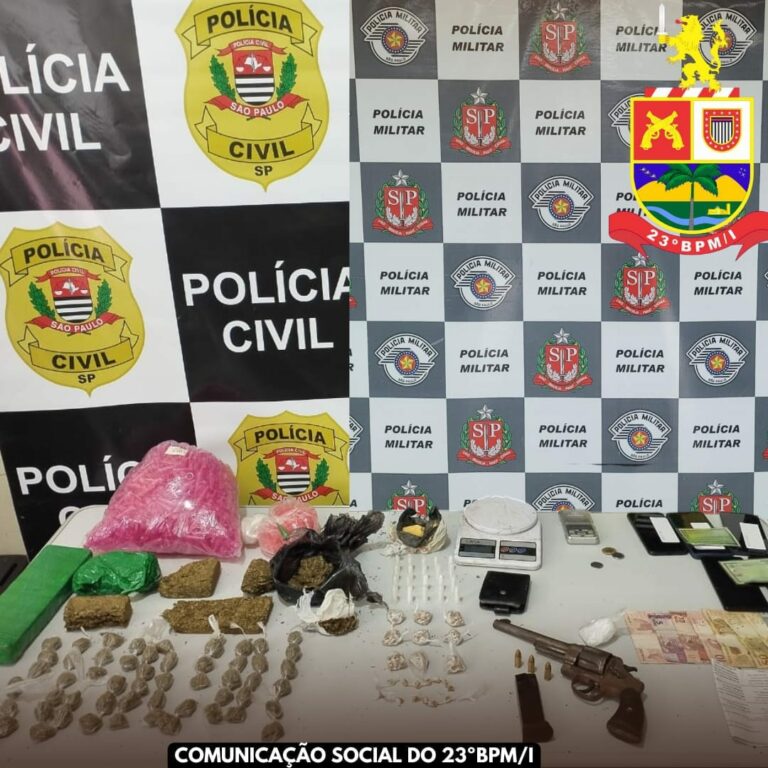 Quatro são presos em operação policial em Cachoeira Paulista