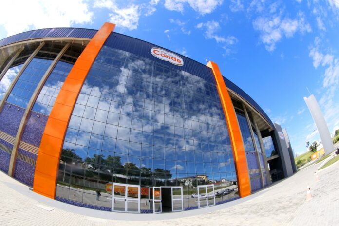 Arena Farma Conde O São José Basketball joga nesta segunda-feira (11), pelo Novo Basquete Brasil (NBB), a principal competição adulta masculina da modalidade no país.