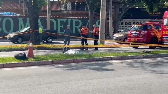Motociclista morre após sofrer acidente na zona sul de São José