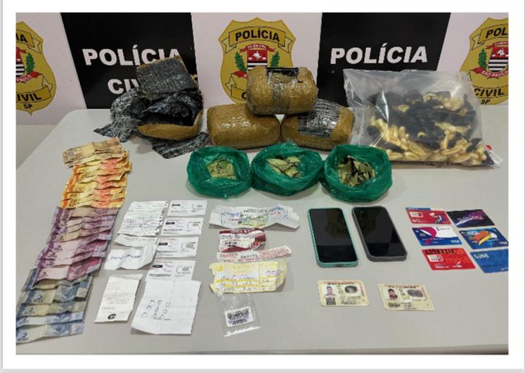 Dupla que transportava drogas da Bolívia para abastecer o tráfico da Baixada Santista é presa em flagrante