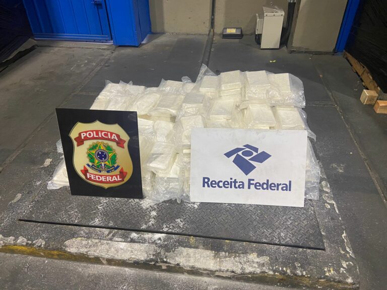 Polícia Federal apreende mais de 180kg de cocaína no Porto de Santos