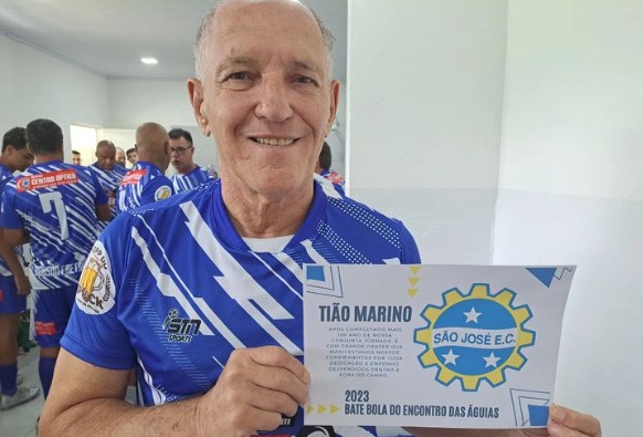 Ídolo do São José, Tião Marino é internado com suspeita de inflamação nos rins