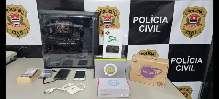 Homem é preso por comércio ilegal de receptores de canais de TV por assinatura