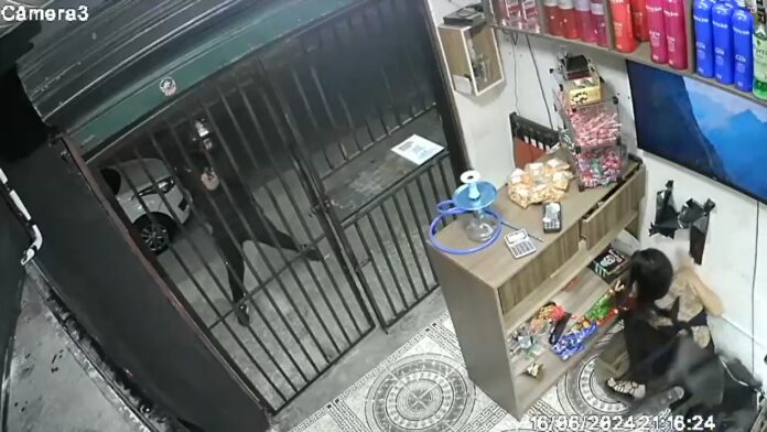 Procurado por balear casal em adega de São José é preso na capital paulista; veja VÍDEO do crime