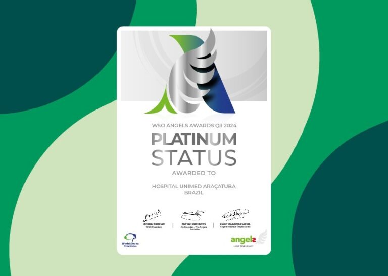 Hospital Unimed Araçatuba avança para a categoria Platinum no Programa Angels de AVC
