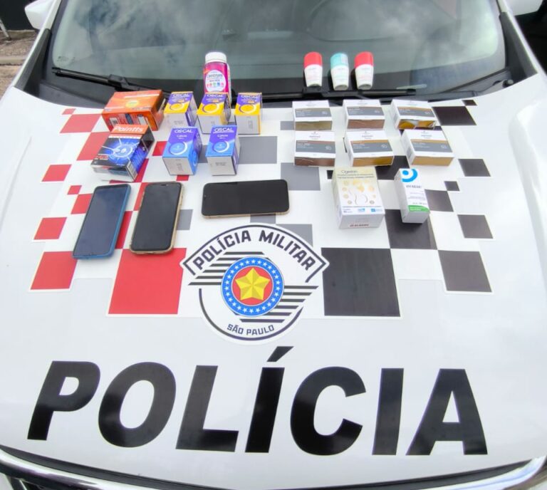 Suspeitas de furtar farmácias são detidos após roubos em Valinhos