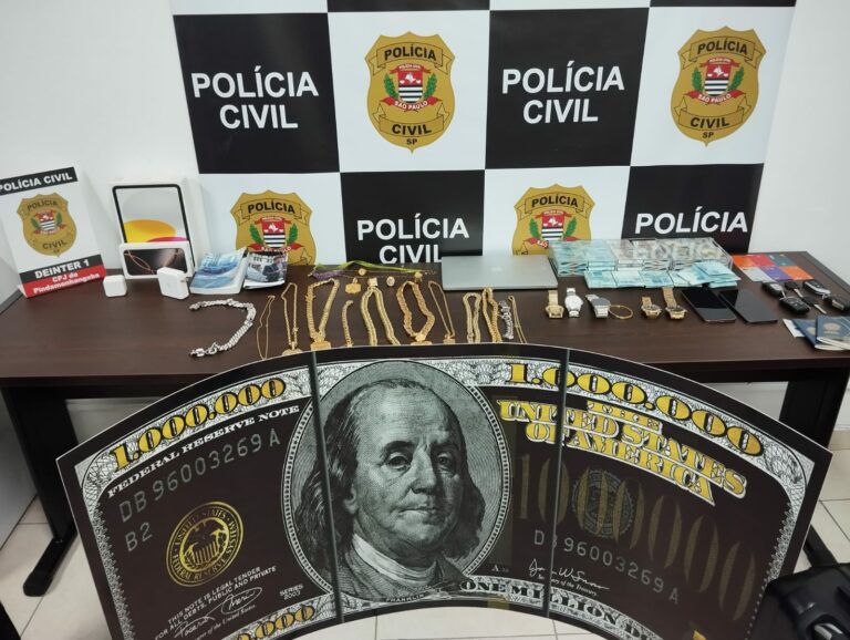 Polícia Civil faz operação contra promoção do "jogo do tigrinho" em Pinda; duas pessoas foram presas