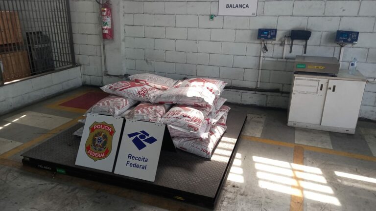 Mais de 490kg de cocaína são apreendidos em Porto de Santos