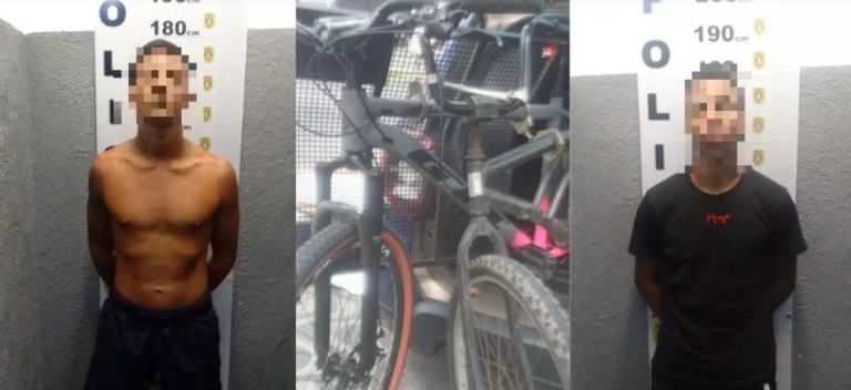 Mãe defende filha durante assalto, derruba ladrão, e GCM prende suspeitos em São Vicente