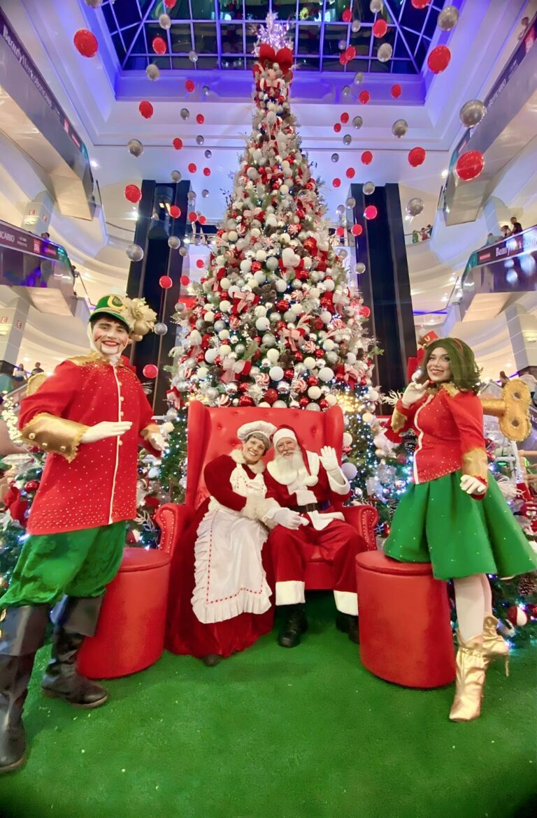 Papai Noel chega ao Shopping de São Vicente neste domingo; Veja programação