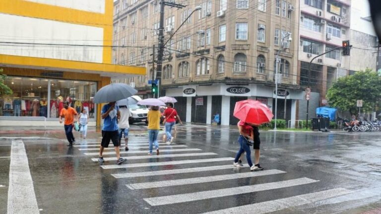 Frente fria traz chuvas intensas para os próximos dias na Baixada Santista; Saiba mais