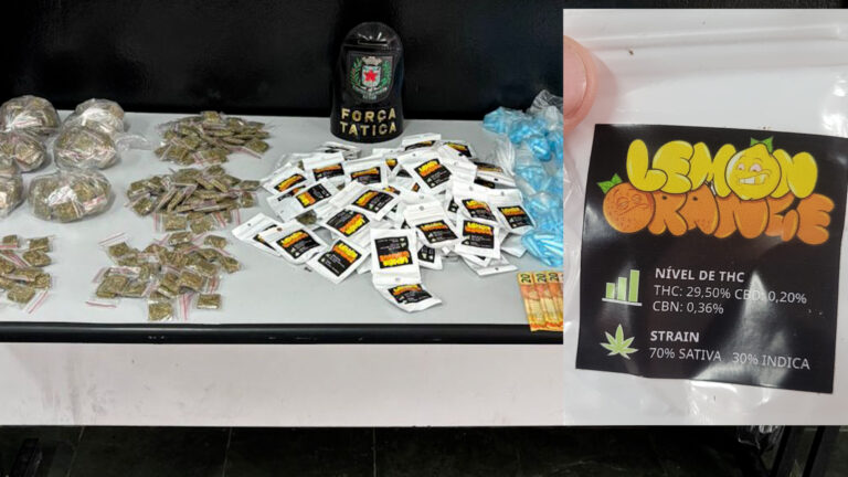 Polícia encontra maconha saborizada e prende suspeito em Campinas