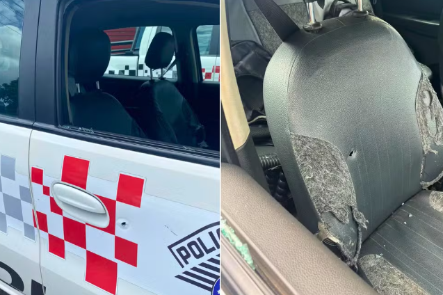 PMs são alvos de disparos em morro de Santos durante atendimento de ocorrência