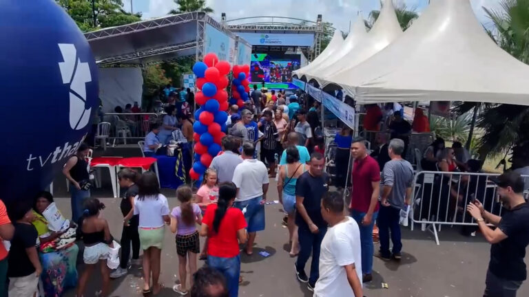 Venha aproveitar! Thathi em Movimento ocorre neste momento na região do Campo Grande