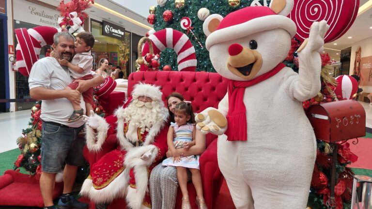 Shopping Praça Nova Araçatuba promove evento natalino inclusivo para crianças com TEA