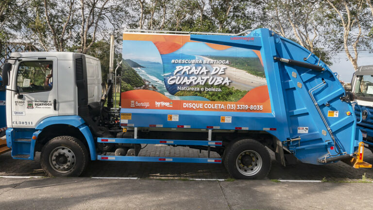 Bertioga reforça limpeza de praias e coleta de lixo no Réveillon