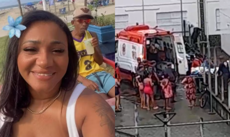 Marido que matou mulher esfaqueada e tentou se matar depois em São Vicente a conheceu durante ‘saidinha’ da prisão