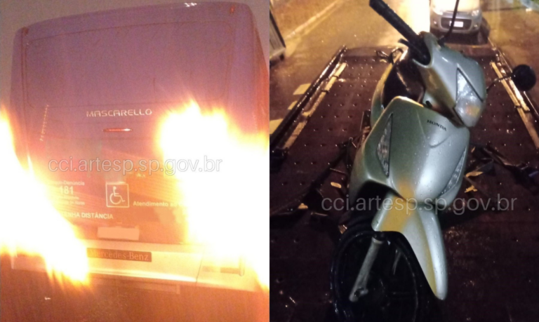 Garupa de motocicleta morre após acidente com ônibus na Anchieta