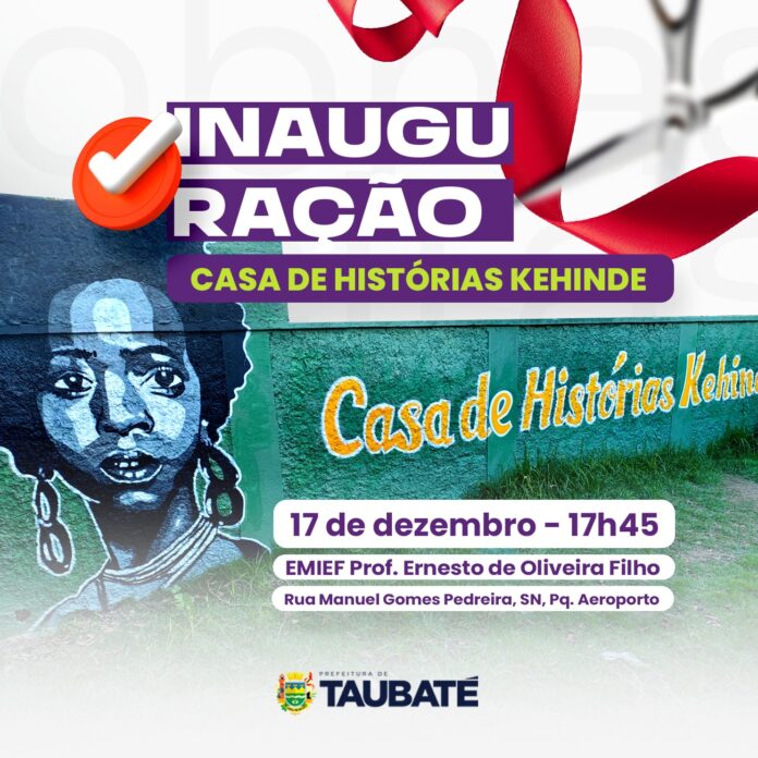 Taubaté inaugura casa de histórias afro-brasileiras Taubaté inaugura casa de histórias afro-brasileiras